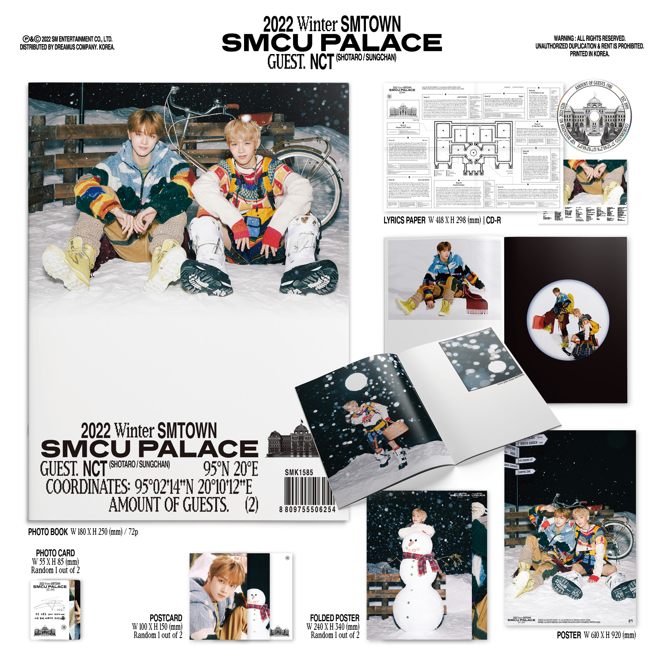 SMTOWN 2022 PORTRAIT BOOK RIIZE(NCT)ソンタロ SMTOWN 2022 PORTRAIT BOOK RIIZE(NCT)ソンタロ